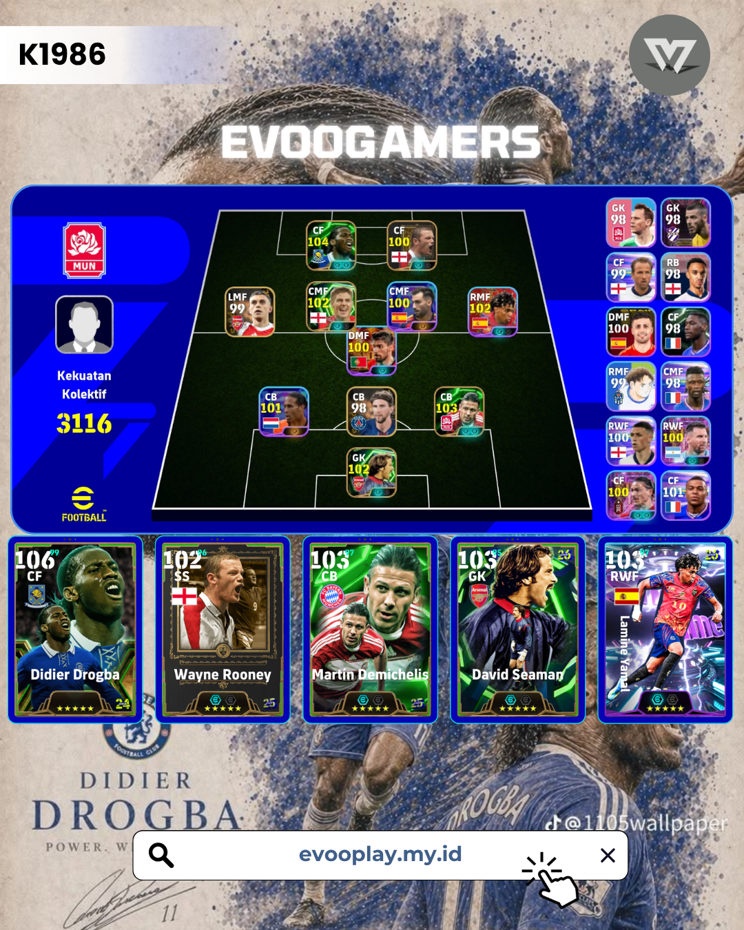 Drogba terkuat dkk