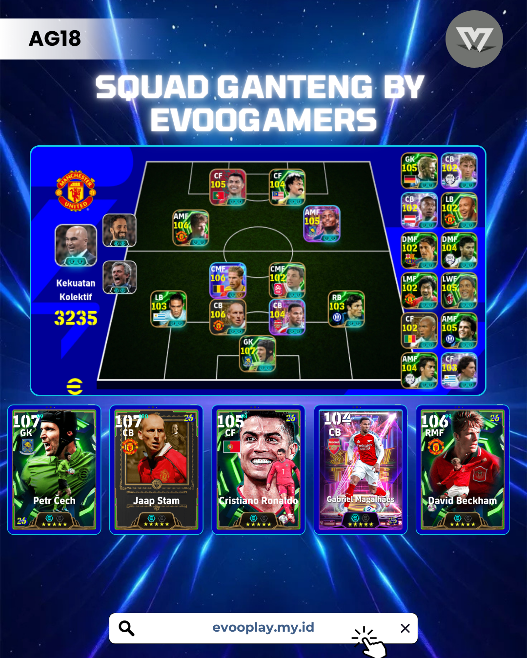 PACK PORTUGAL & 7 GACHA CUMA 320K