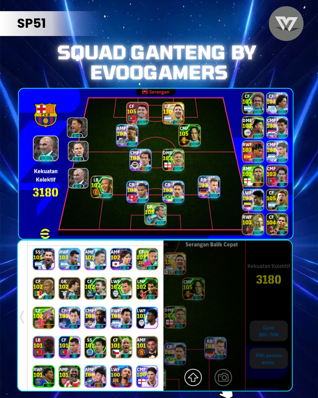AKUN FULL DB FT MESSI PILDUN 